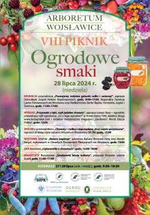 VIII Piknik Ogrodowe Smaki w Arboretum w  Wojsławicach